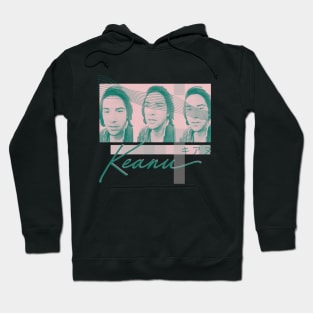 キアヌ KEANU REEVES Aesthetic Fan Design Hoodie